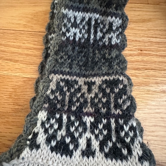 Hobo Boho Sweater Tote Bag Indigenous Weave Wool Alpaca - Picture 6 of 12